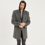 Orlando Overcoat // Dark Gray (Small)