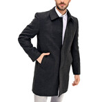 Troy Overcoat // Anthracite (Small)