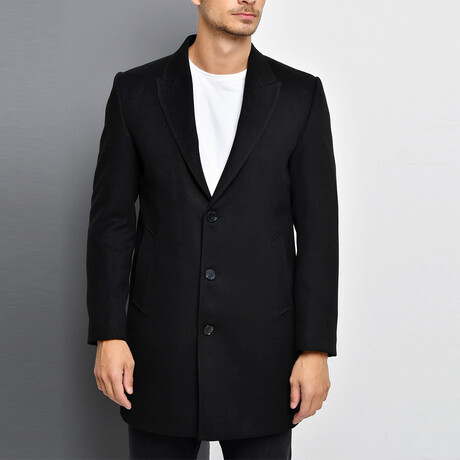 Spokane Overcoat // Black (Medium)