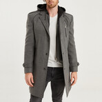 Orlando Overcoat // Dark Gray (Small)