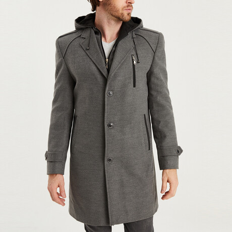 Orlando Overcoat // Dark Gray (Small)