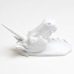 The Binx Mini Unicorn Wall Sculpture (Black/Gold)