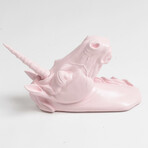 The Binx Mini Unicorn Wall Sculpture (Black/Gold)