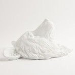 The Raleigh Large Bear Wall Sculpture (Black/Black)