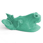 The Myra Mini Zebra Wall Sculpture (Gold/Gold)