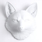 The Sylvester Fox Wall Sculpture (Black/Black)