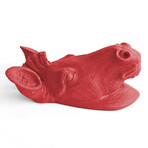 The Myra Mini Zebra Wall Sculpture (Gold/Gold)