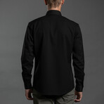 Wool + Cotton Work Shirt // Ink (M)