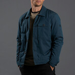 Primaloft Insulated Buttoned Jacket // Sea Blue (2XL)