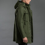Laminated Wool Parka // Kelp (XL)