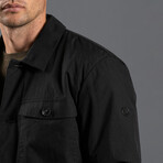 Primaloft Insulated Buttoned Jacket // Black (L)