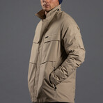 Performance Down Field Jacket // Taupe (XL)