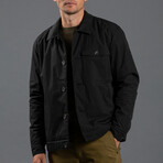 Primaloft Insulated Buttoned Jacket // Black (L)