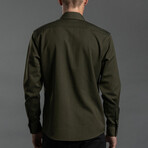 Wool + Cotton Work Shirt // Arbor Green (M)