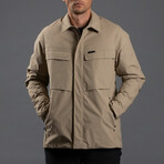Performance Down Field Jacket // Taupe (XL)
