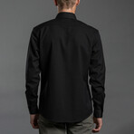 Wool + Cotton Work Shirt // Ink (M)