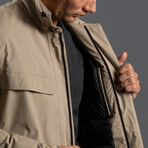 Performance Down Field Jacket // Taupe (XL)