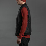 Primaloft Wool Flannel Vest // Charcoal (L)