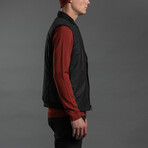 Primaloft Wool Flannel Vest // Charcoal (L)