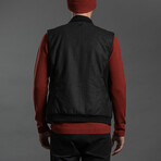 Primaloft Wool Flannel Vest // Charcoal (L)