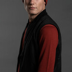 Primaloft Wool Flannel Vest // Charcoal (L)