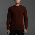 7GG Wool Blend Crew // Burnt Spice (XL)