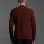 7GG Wool Blend Crew // Burnt Spice (XL)