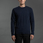 12GG Merino Blend Crew // Indigo (XL)
