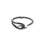 Forget Me Knot Sterling Silver Bracelet // 6.5" // Store Display