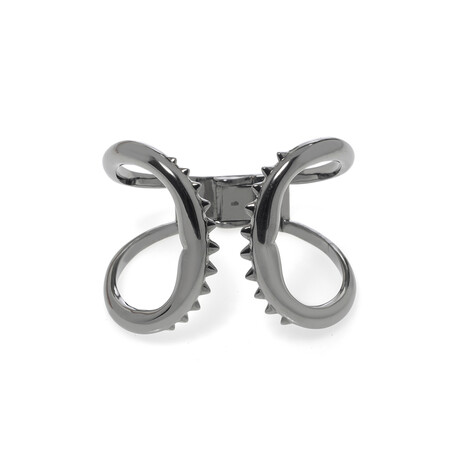 Jewels Verne Sterling Silver + Rhodium Bracelet // 6.25" // Store Display