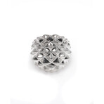 Superstud Sterling Silver + Rhodium Ring // Ring Size: 5 // Store Display