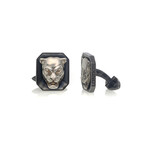 Beasts Of London Sterling Silver Cufflinks // Store Display
