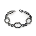 Les Dents De La Mer Sterling Silver Bracelet // 7" // Store Display