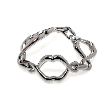 Les Dents De La Mer Sterling Silver Bracelet // 6.5" // Store Display
