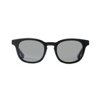 Men's Sinclair Polarized Sunglasses // Black + Smoke