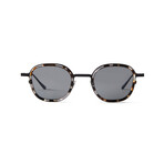 Men's Thierry Polarized Sunglasses // Matte Black Onyx Marble + Smoke
