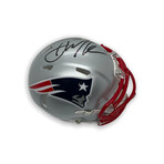 Julian Edelman // New England Patriots // Signed Mini Helmet