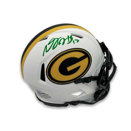 Davante Adams // Green Bay Packers // Signed Lunar Mini Helmet
