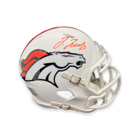 Jerry Jeudy // Denver Broncos // Signed Mini Helmet
