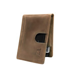 Hybrid Wallet // Classy Dark Brown