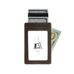 Traveler Wallet // Classy Dark Brown