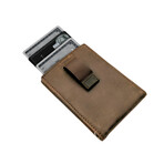 Hybrid Wallet // Classy Dark Brown