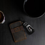 Mini 2.0 Wallet // Classy Dark brown