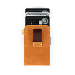 Mini 2.0 Wallet // Buckskin Light Brown