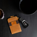 Mini 2.0 Wallet // Buckskin Light Brown