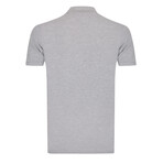 Elias Polo T-shirt // Gray Melange (L)