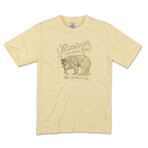 Yellowstone National Park Vintage Fade Tee // Sunshine (M)