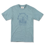 Great Smokey Mountain Vintage Fade Tee // Smoke Blue (L)