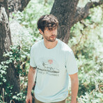 Rocky Mountain National Park Vintage Fade Tee // Corydalis Blue (M)