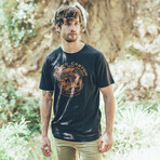 Grand Canyon National Park Vintage Fade Tee // Black (M)